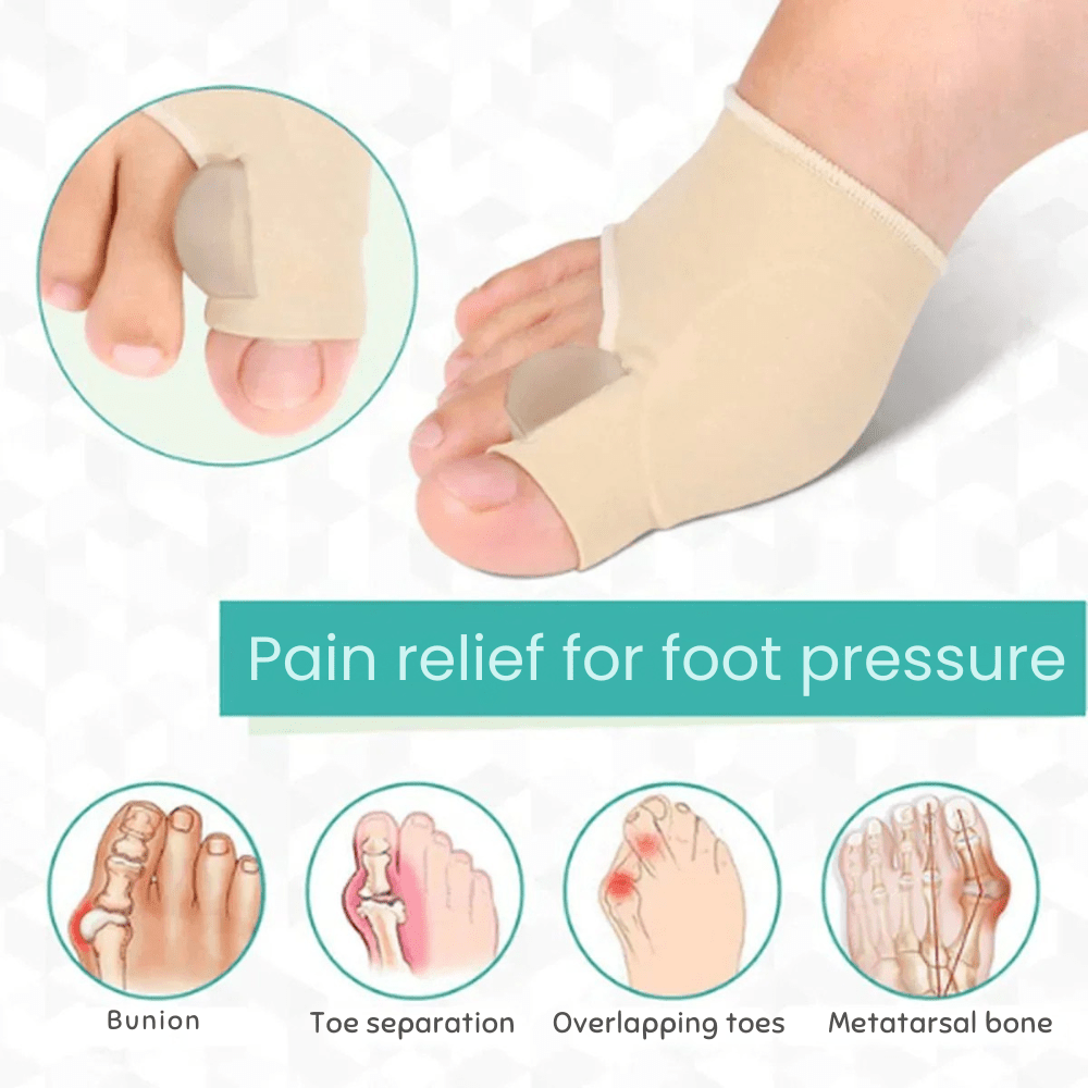 CompressCare Teen Bunion-korrektion til tåjustering og lindring af Hallux Valgus