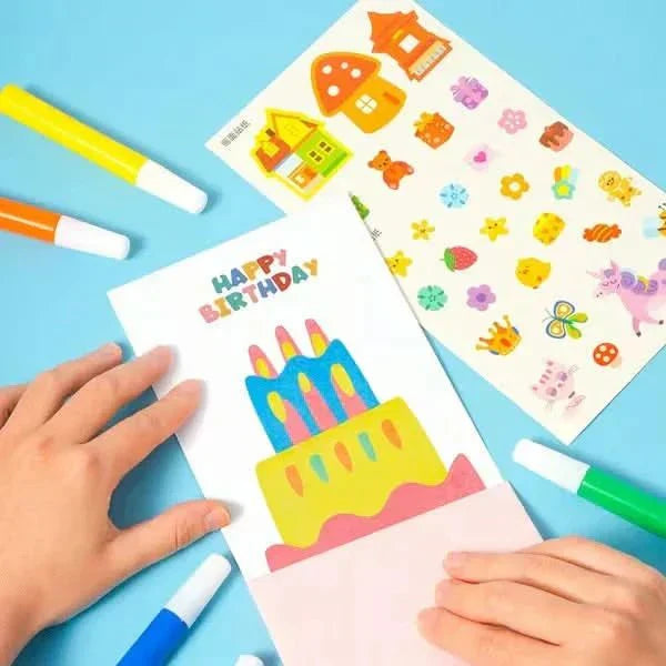 LumenSketch Ripekunstsett for barn Trygt, kreativt og morsomt for 3 år og oppover