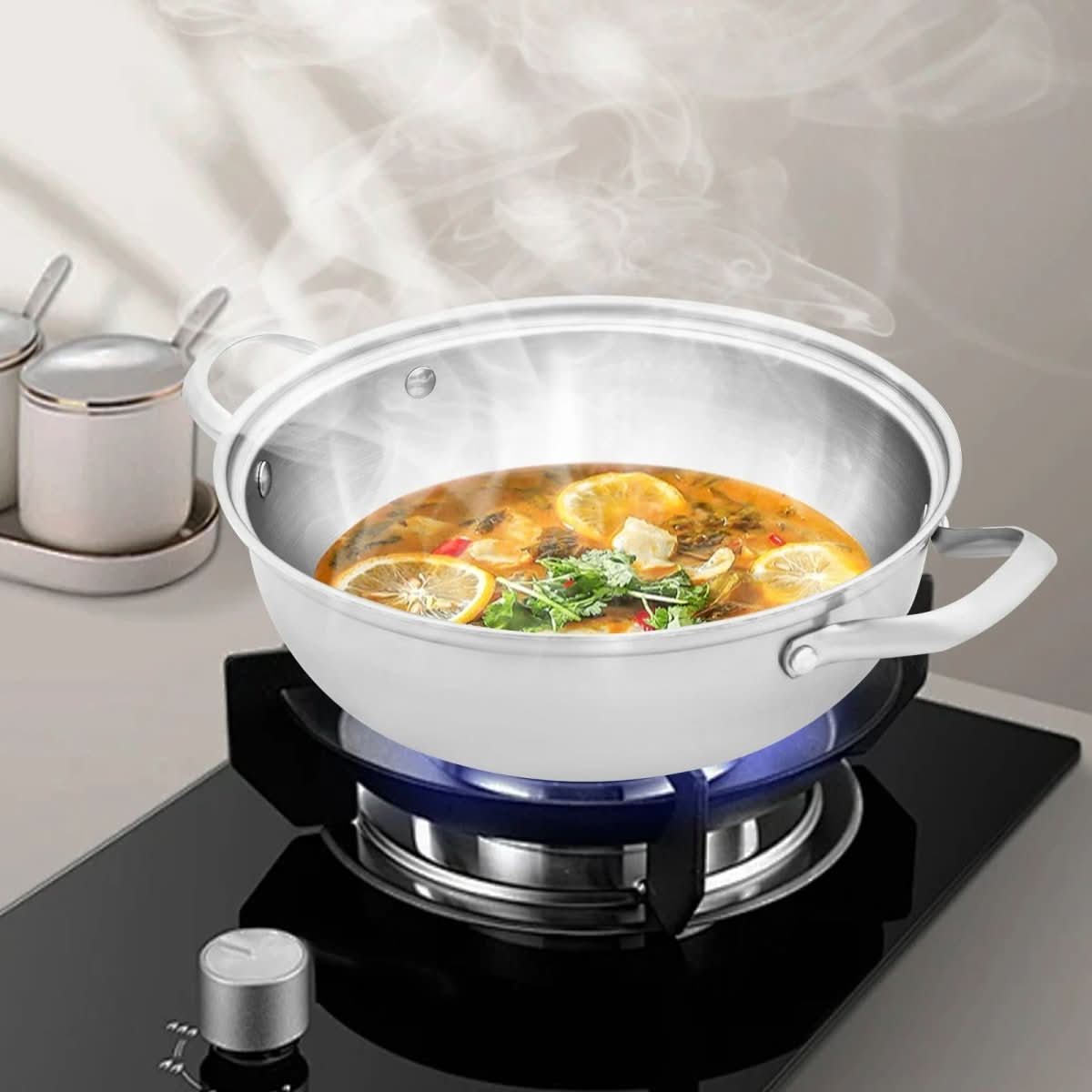 CookSphere 26 cm rustfri gryde til alle varmekilder