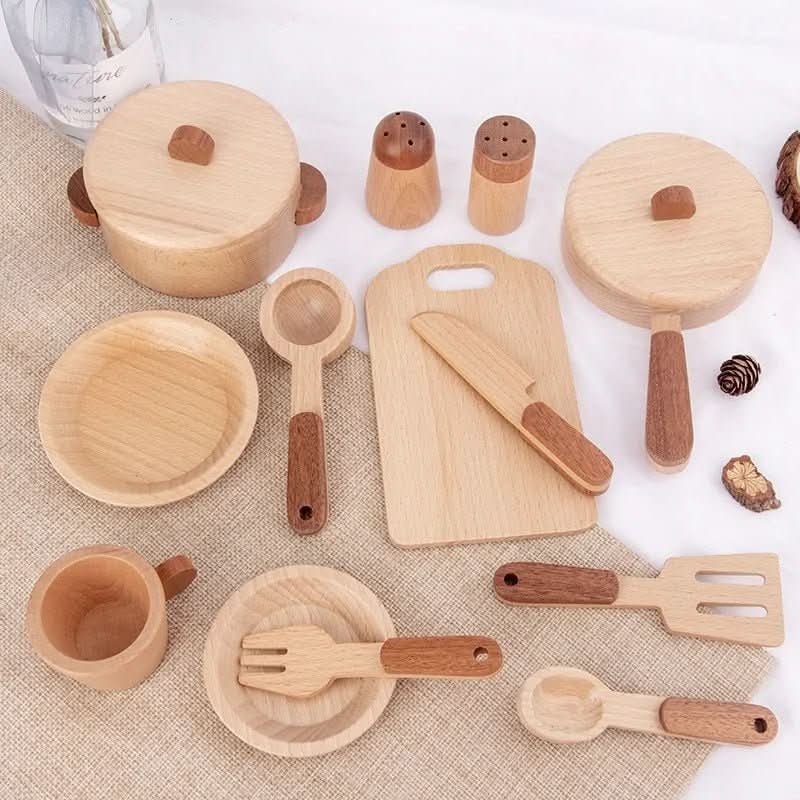 Cook’nTimber Tree Trunk Style Wooden Kitchen For Kids