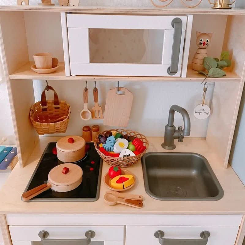 Cook’nTimber Tree Trunk Style Wooden Kitchen For Kids