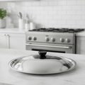 CookShield rustfrit stål universal låg til pander og woks