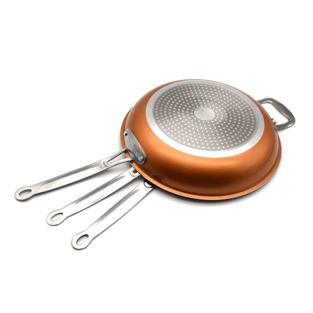 Kobberpande: Professionel Nonstick Stegepande med Hurtig Opvarmning