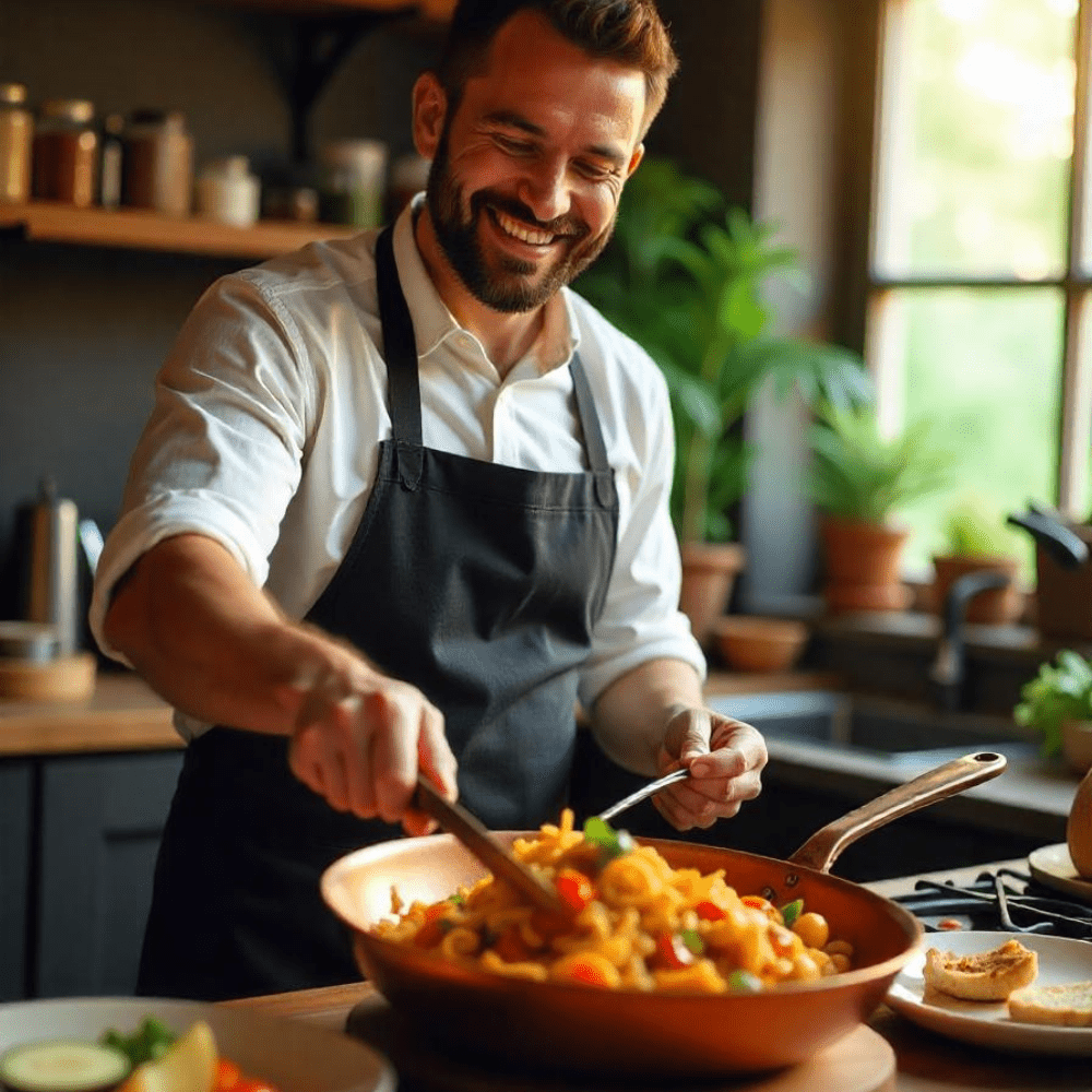 Kobberpande: Professionel Nonstick Stegepande med Hurtig Opvarmning