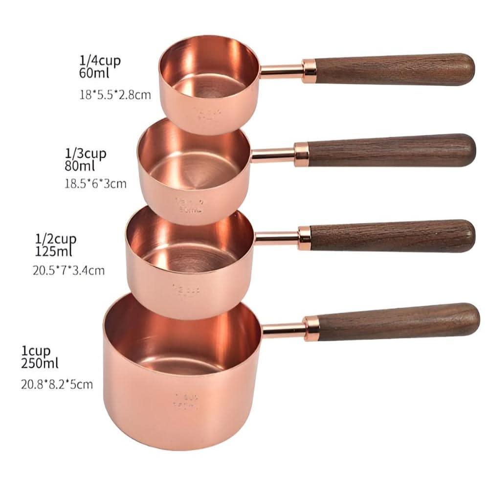 COPPURE Premium Kobber Målesæt med Finish-sæt