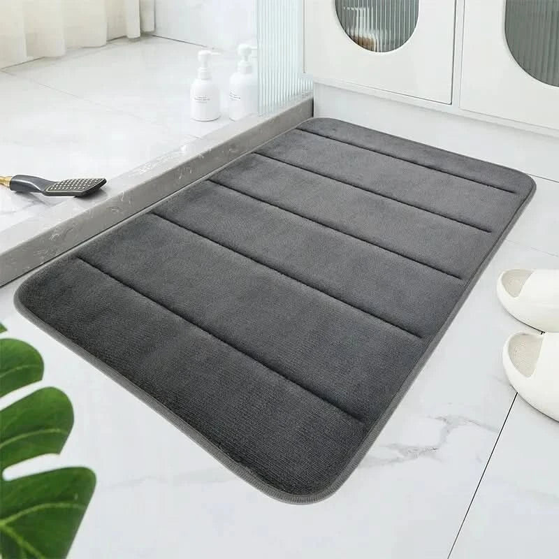 Coral Velvet Mat blød mikrofiberbademåtte med vandabsorberende overflade