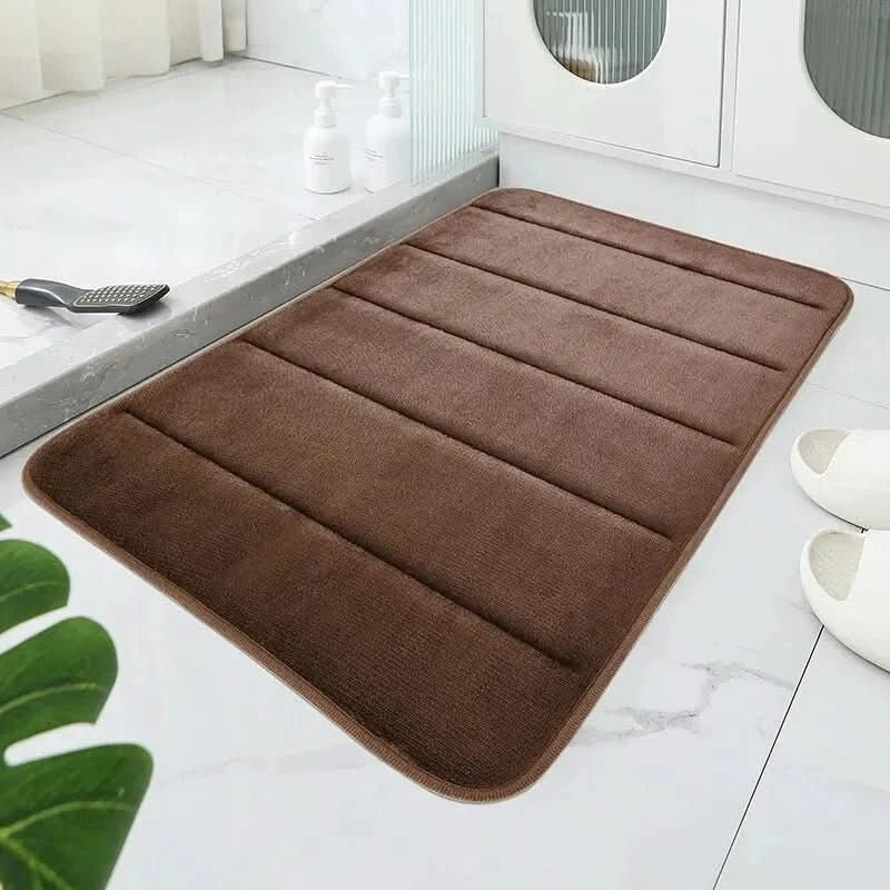 Coral Velvet Mat blød mikrofiberbademåtte med vandabsorberende overflade