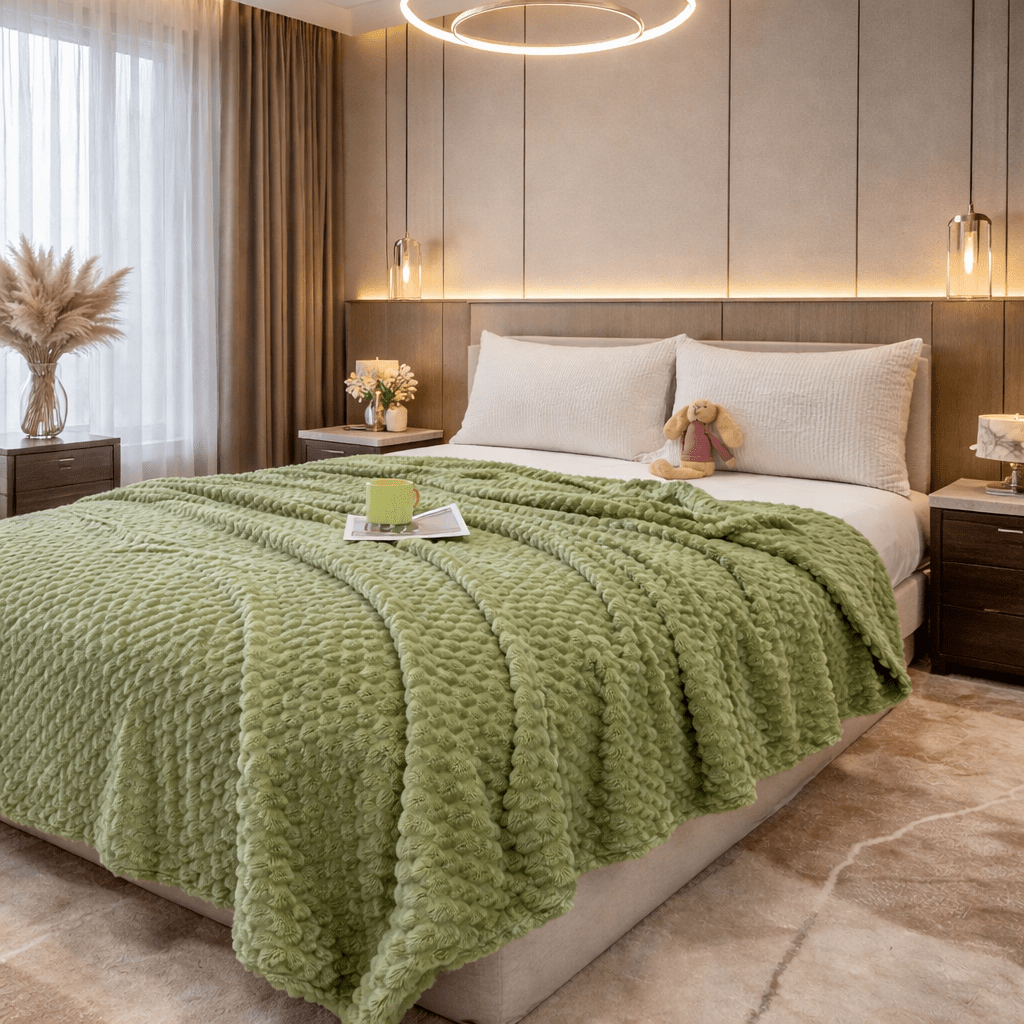 Koc HOMELY Plaid Comfort do codziennego użytku w domu