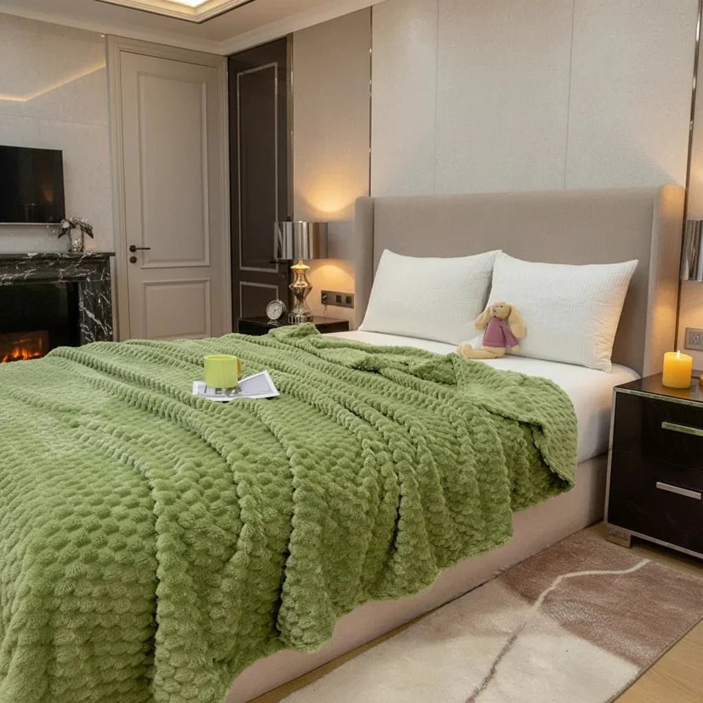 Koc HOMELY Plaid Comfort do codziennego użytku w domu