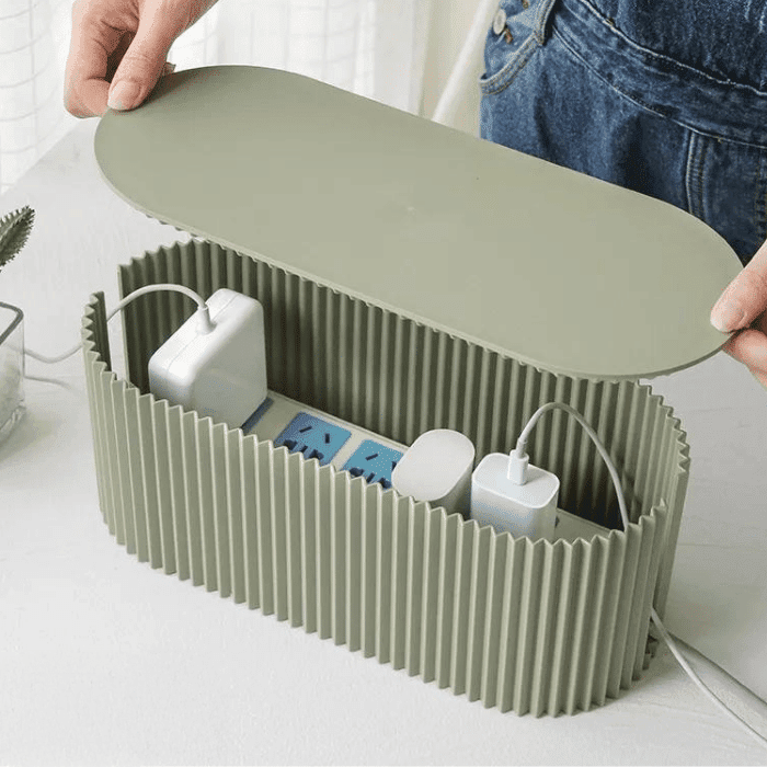 CORDÉRA Premium kabelorganisatorboks med elegant moderne udseende