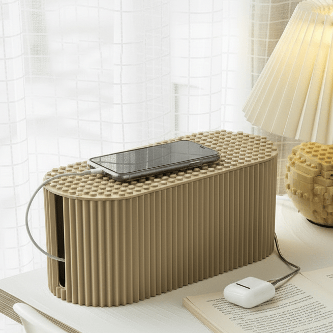 CORDÉRA Premium kabelorganisatorboks med elegant moderne udseende