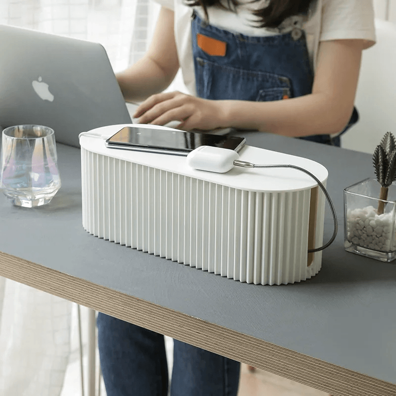 CORDÉRA Premium kabelorganisatorboks med elegant moderne udseende