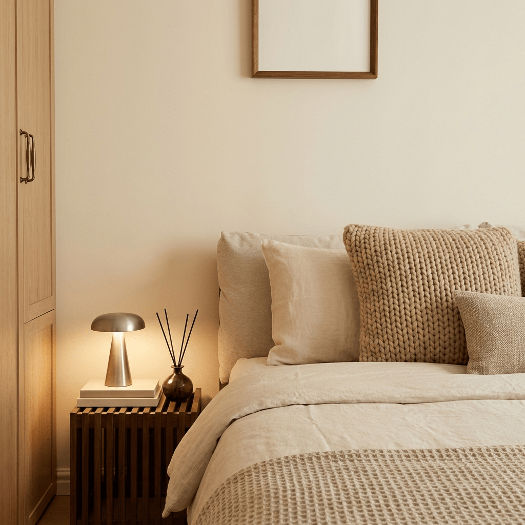 Trådløs LED Bordlampe Med Retro Sopp Touchlampe For Soverom Og Skrivebord