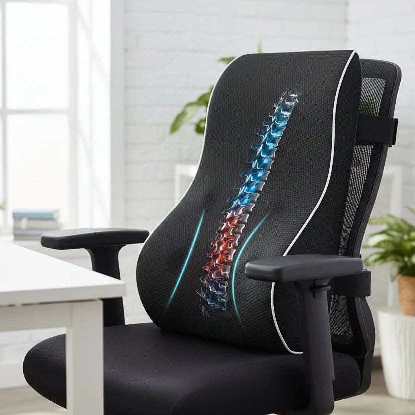 CORESPINE Memory Foam rygstøttepude til bedre kropsholdning