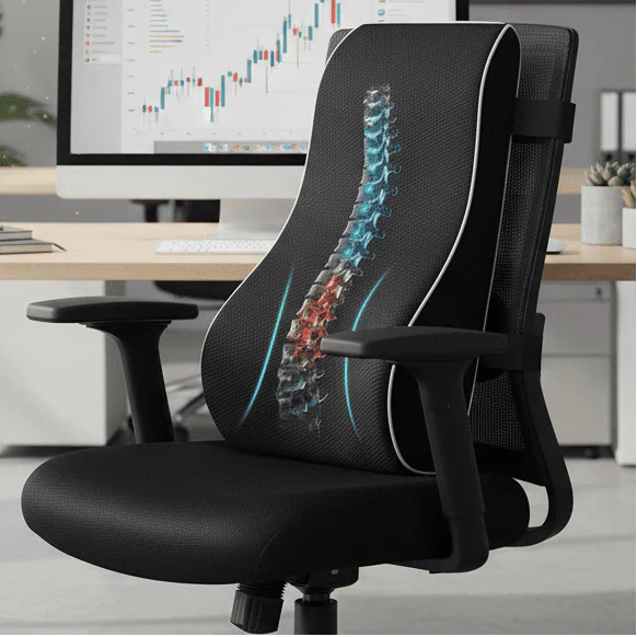 CORESPINE Memory Foam rygstøttepude til bedre kropsholdning