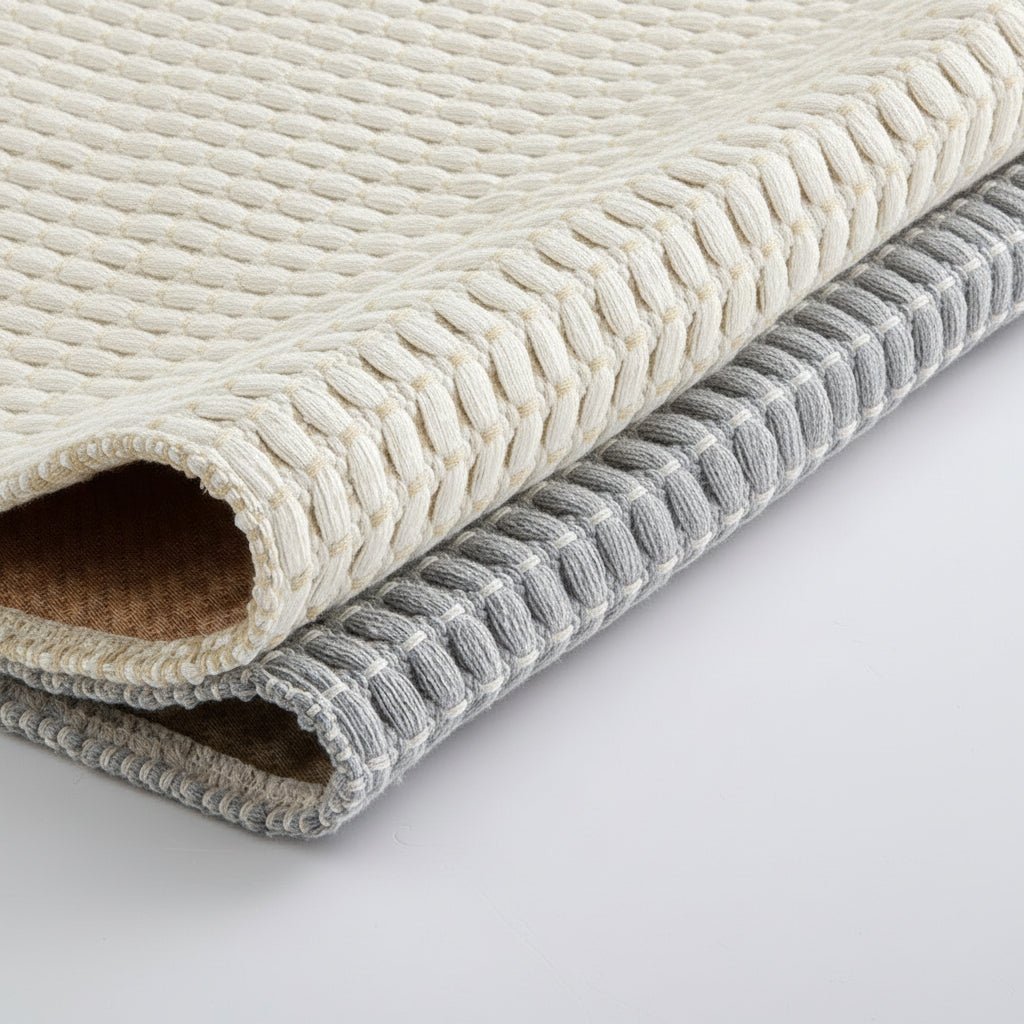 CozyDrop blødt bademåtte med tekstureret bagside for daglig komfort