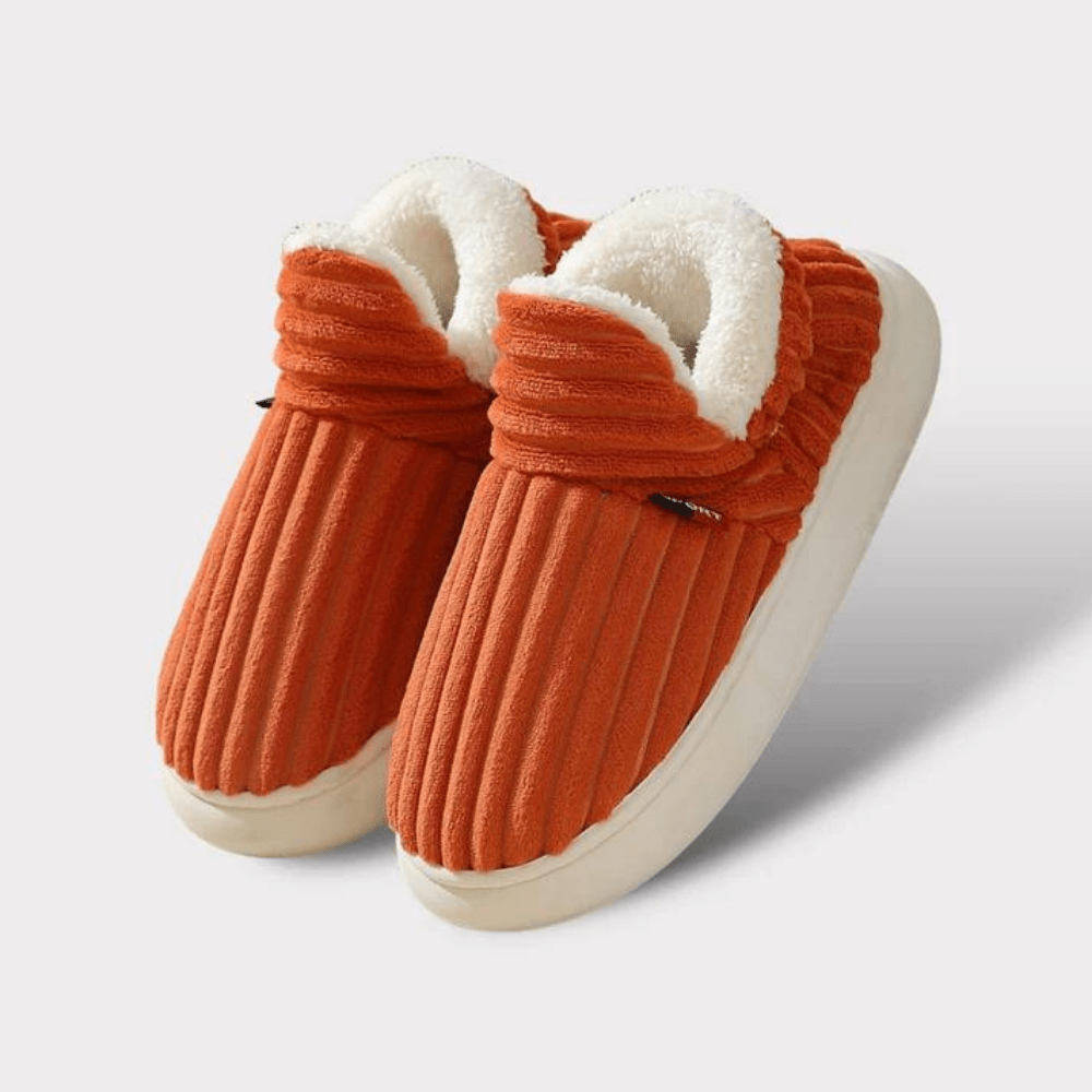 COZYWALK vintervarme tøfler til daglig hyggelig komfort