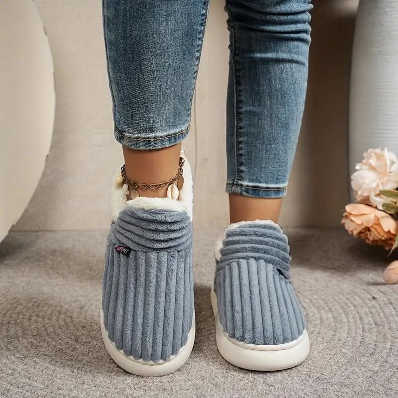 COZYWALK vintervarme tøfler til daglig hyggelig komfort