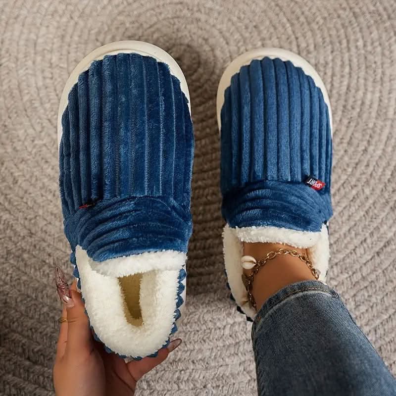 COZYWALK vintervarme tøfler til daglig hyggelig komfort