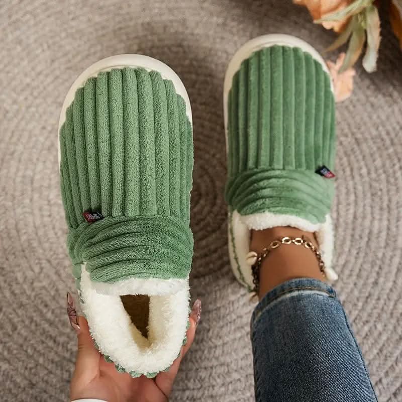 COZYWALK vintervarme tøfler til daglig hyggelig komfort