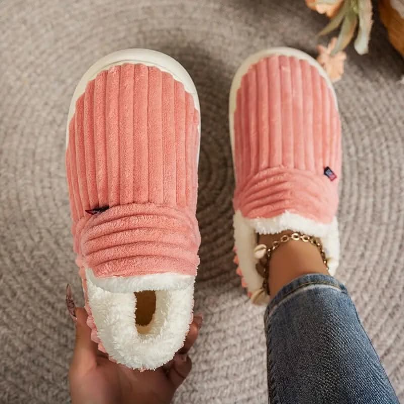 COZYWALK vintervarme tøfler til daglig hyggelig komfort