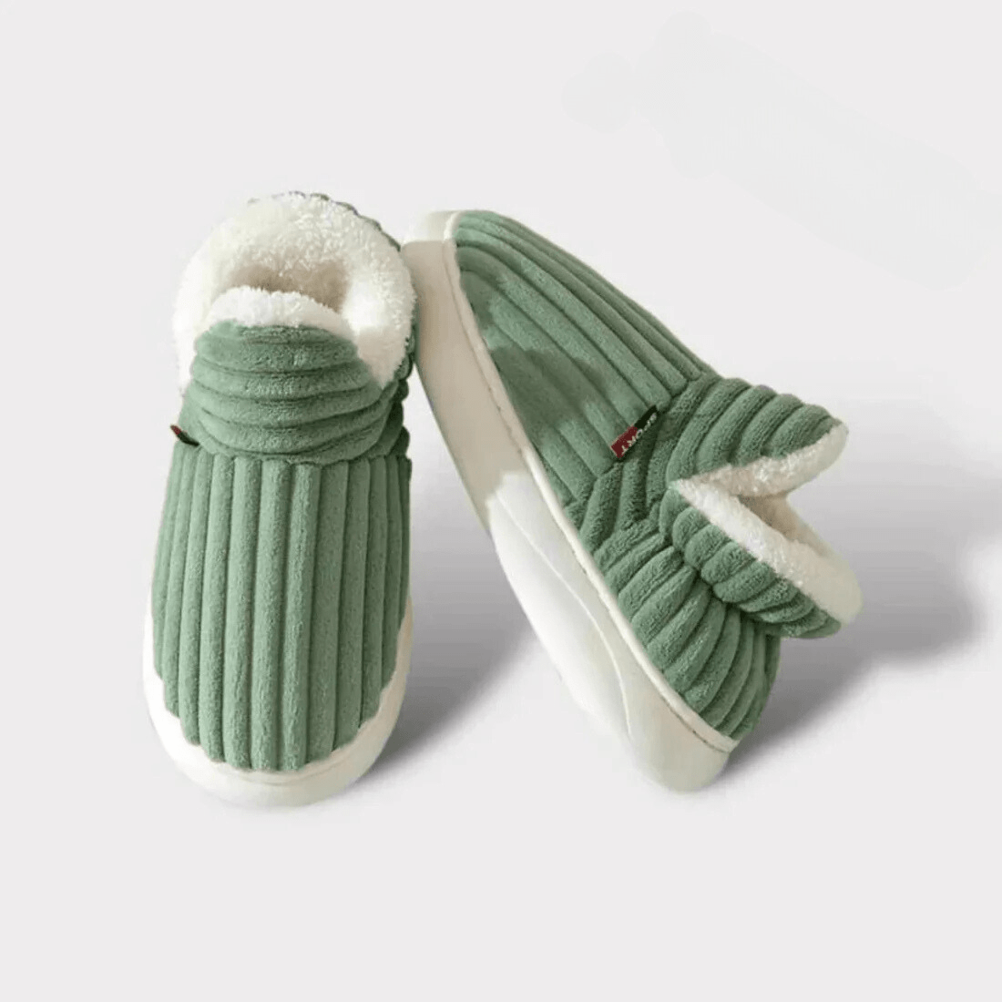 COZYWALK vintervarme tøfler til daglig hyggelig komfort