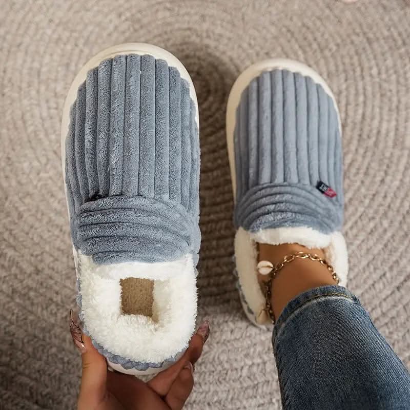 COZYWALK vintervarme tøfler til daglig hyggelig komfort