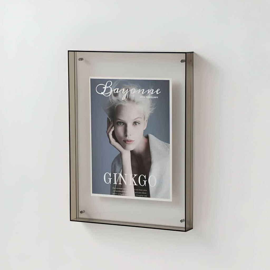Crystaframe Klar Akryl Billedramme til Et Elegant Flydende Display
