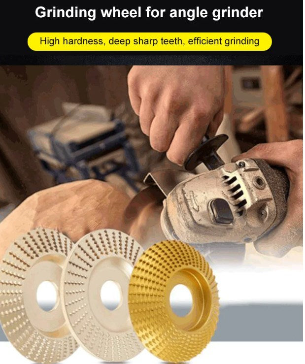 Woodworking And Carving Four-Piece Carbide Disc Set