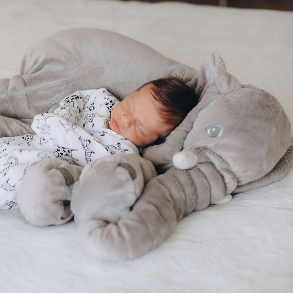 Elefant myk kosepute for babyer og barn, supermyk komfort