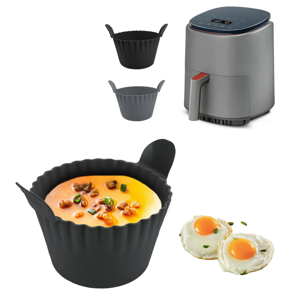 CUPBAKE Æggebægre af silikone, non-stick og genanvendelige, 6 stk.