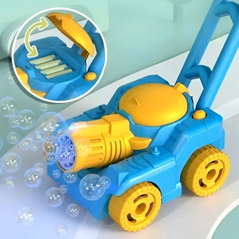 Generatore di bolle da esterno a batteria con manico ergonomico