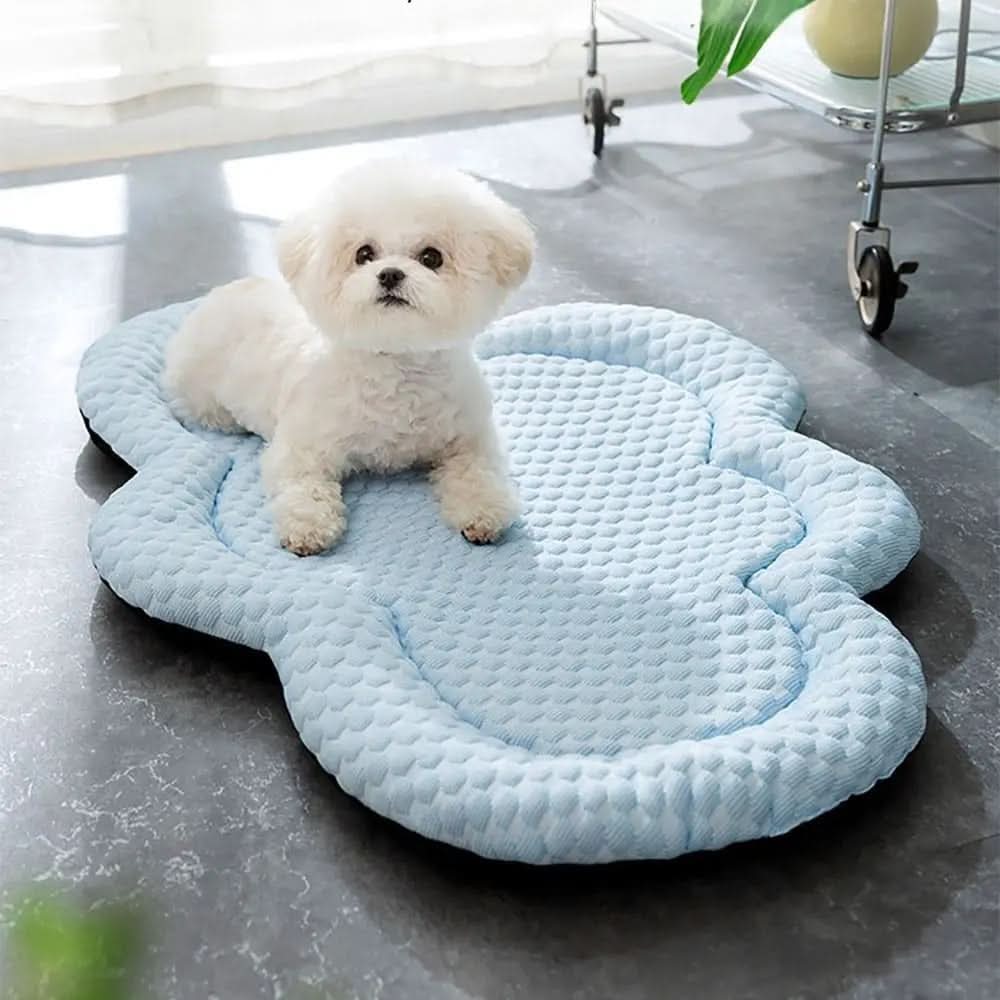 AeroNest Cooling Pet Mat Cloud Shape for Summer Comfort