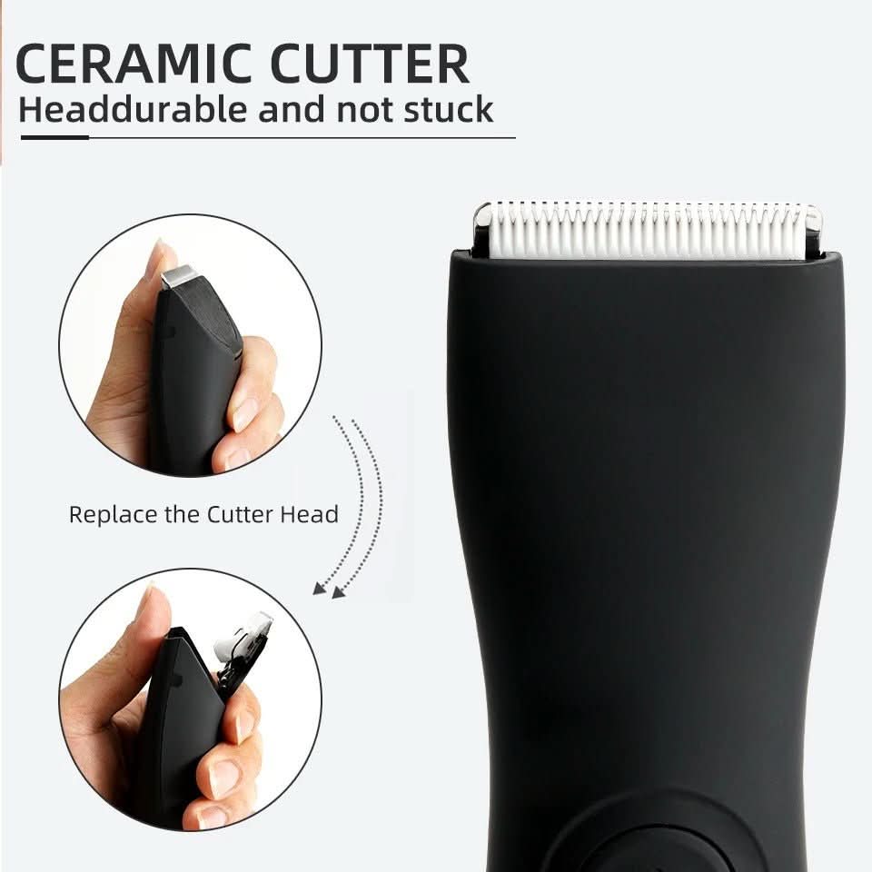 ContourCraft Rifinitore Ricaricabile per Contorni Precisi e Sicuro per la Pelle degli Uomini