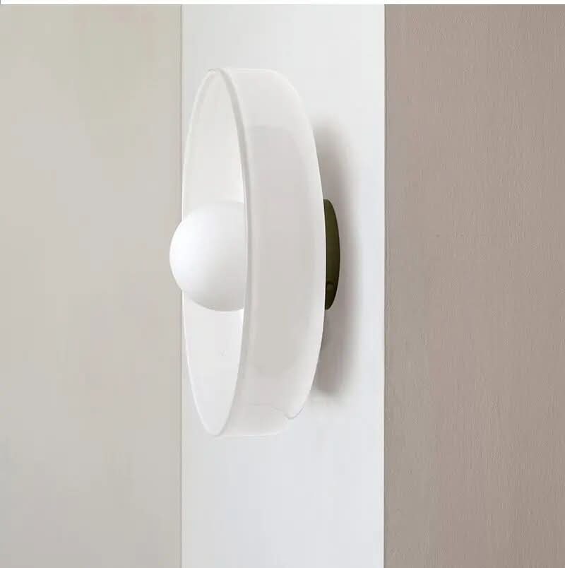 LumaGlint nordická skleněná stropní lampa pro moderní domovy s teplou atmosférou
