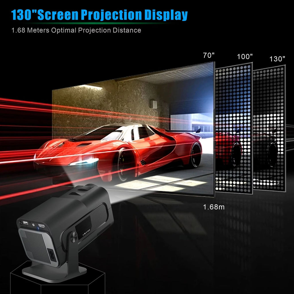 جهاز العرض الذكي Daylight300 مع 300 لومن ANSI لعرض ساطع