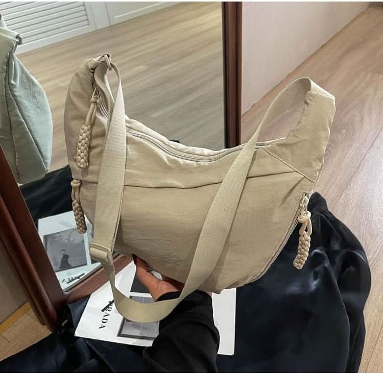 EVERCARRY nylon skulderveske med smarte rom for daglig bruk