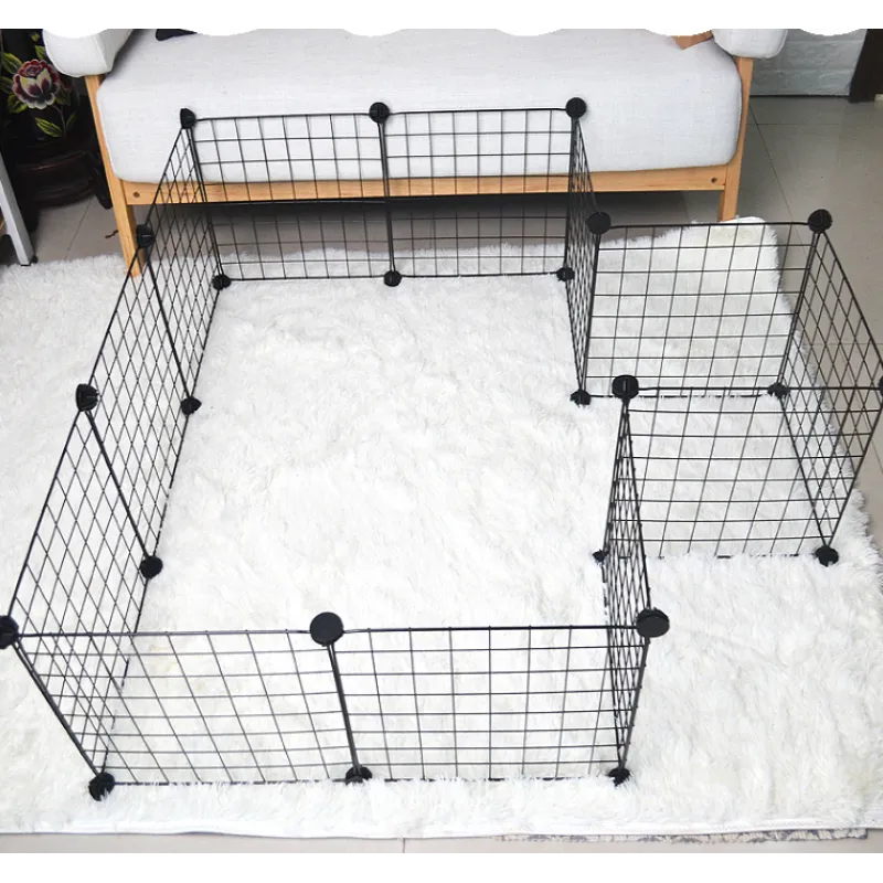 Wire Dog Kennel Flexible Indoor And Outdoor Playpen With Door