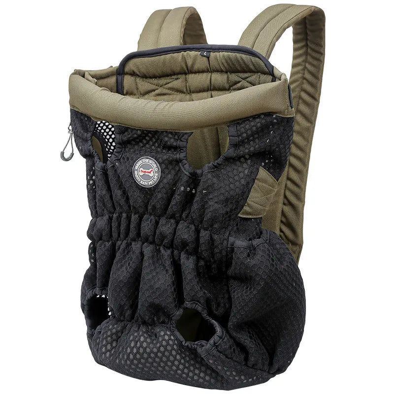 Zaino porta cane per passeggiate e escursioni in comfort
