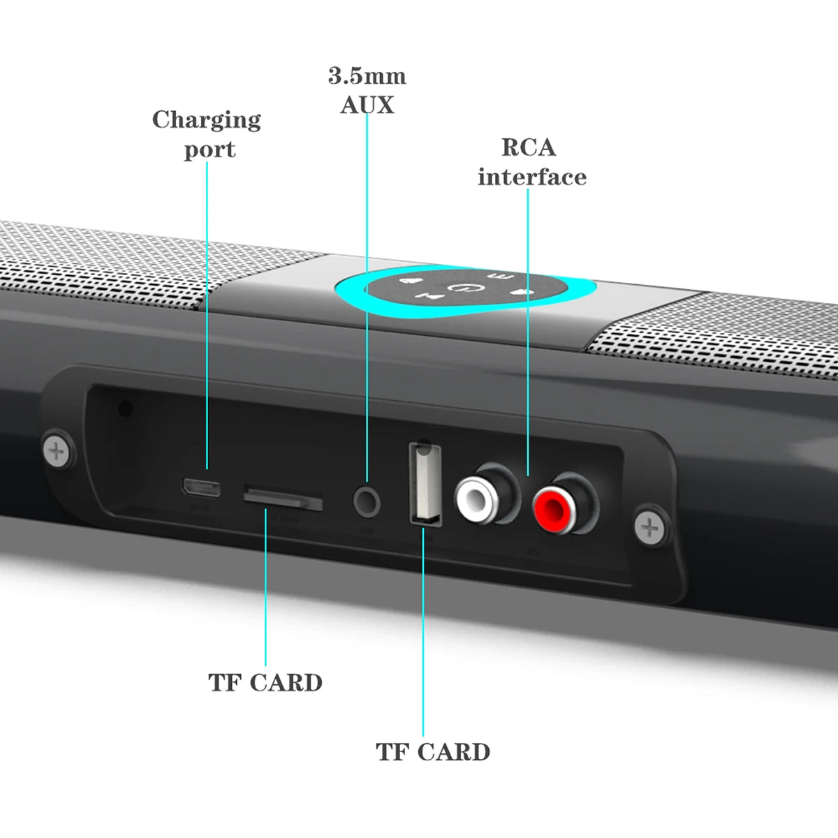 Přenosný chladič vzduchu napájený přes USB s třírychlostním chlazením a ultrazvukovou mlhou