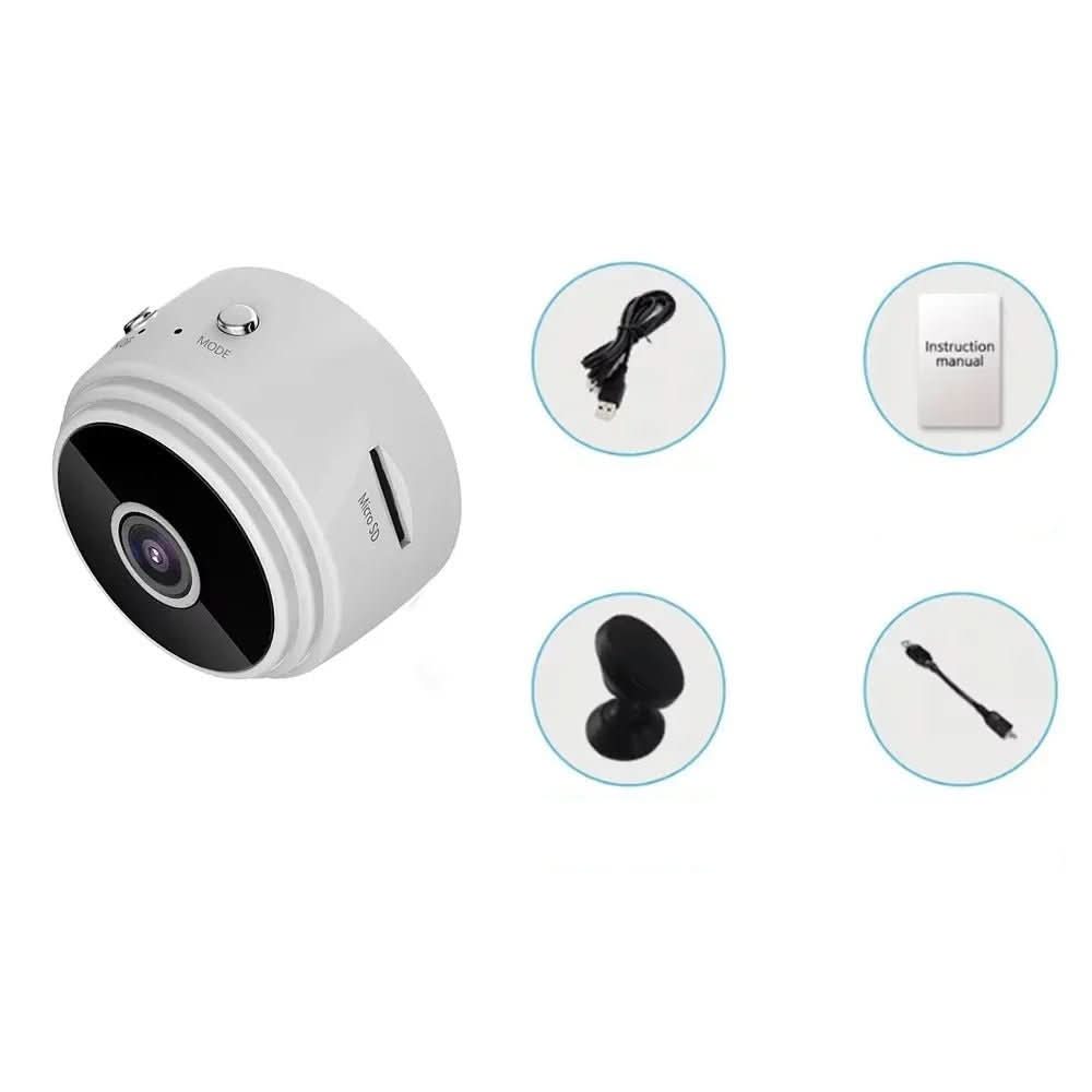 לומהקאם מצלמה מיני 1080P עם ראיית לילה ושליטה באפליקציה לאבטחת הבית
