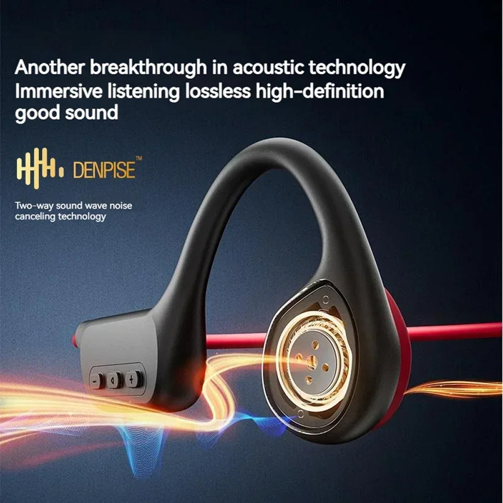 Kemik İletimli Yüzme Kulaklıkları, IPX8 Su Geçirmez, 32GB, 12 Saat Pil, MP3 Bluetooth
