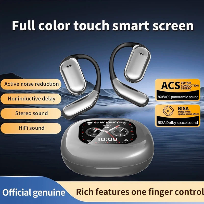 Translation Earbuds Real Time Translation Across 144 Languages 6 Modes With LCD Case