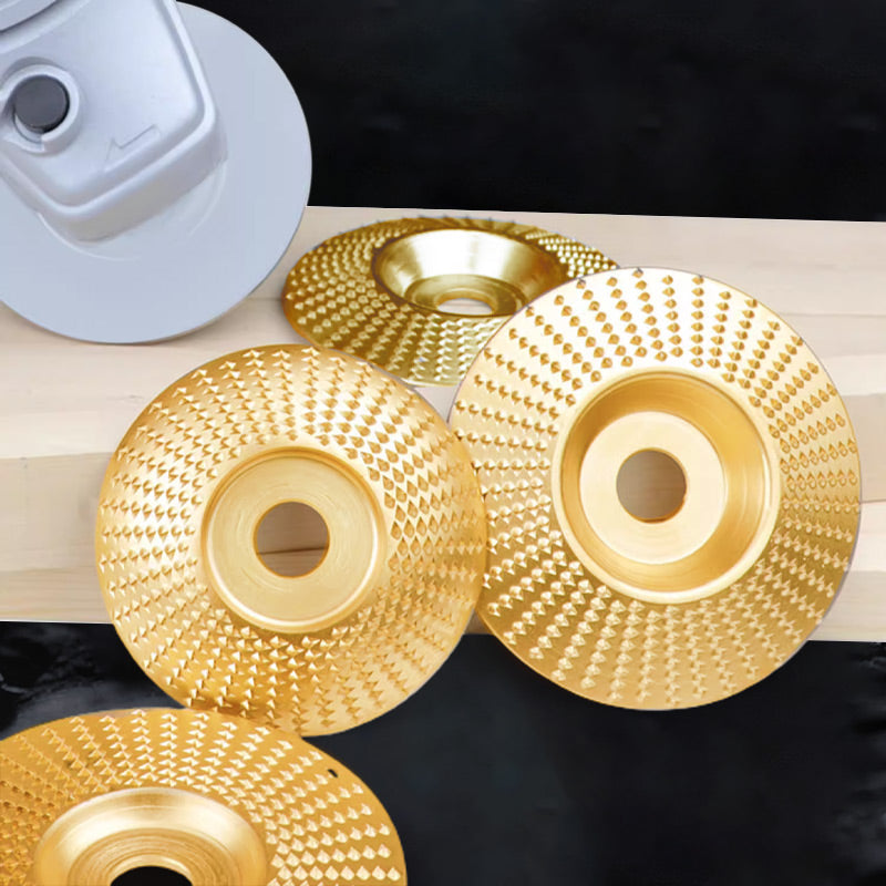 Woodworking And Carving Four-Piece Carbide Disc Set