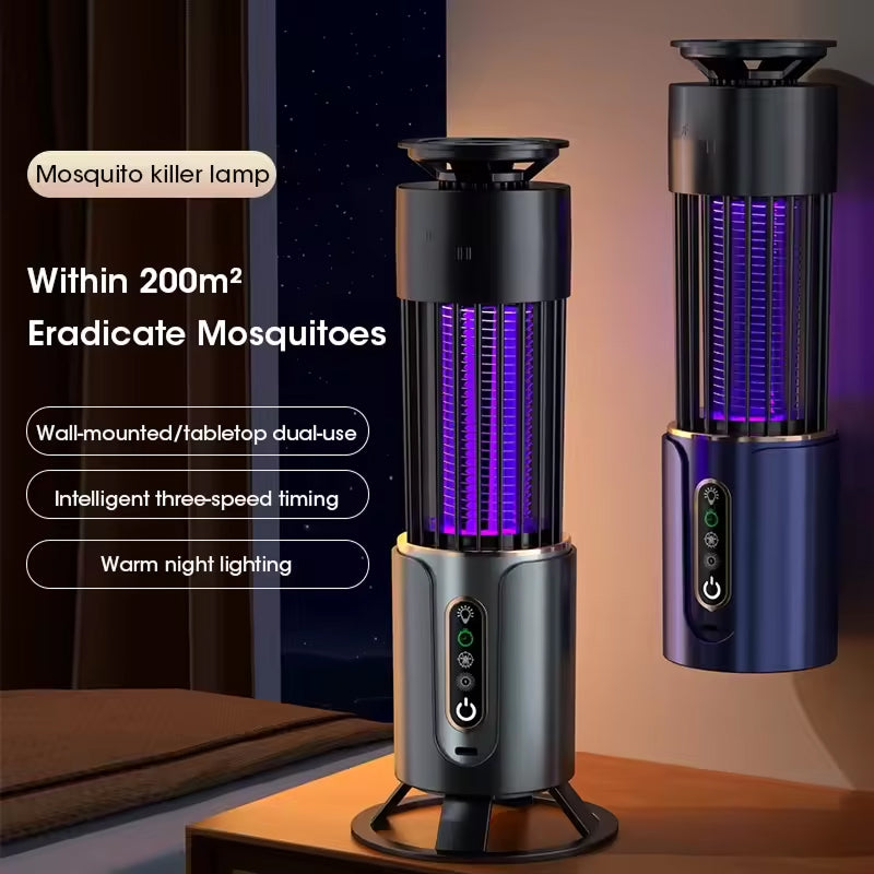 Vnitřní UV lapač komárů pro domácí použití s pokrytím 360 stupňů