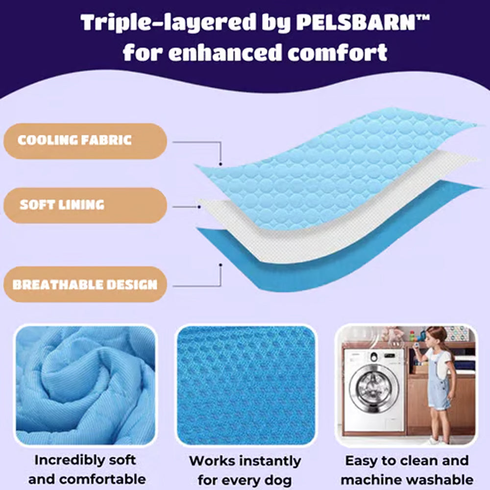 Cooling Mat For Dogs In Summer Weather To Keep Pets Comfortable