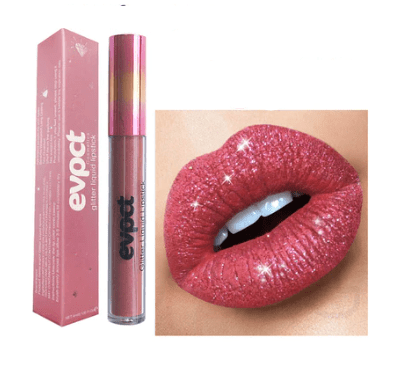 Diamond Lip Glitter Lipstick With Waterproof Finish For Radiant, Long-Lasting Shine