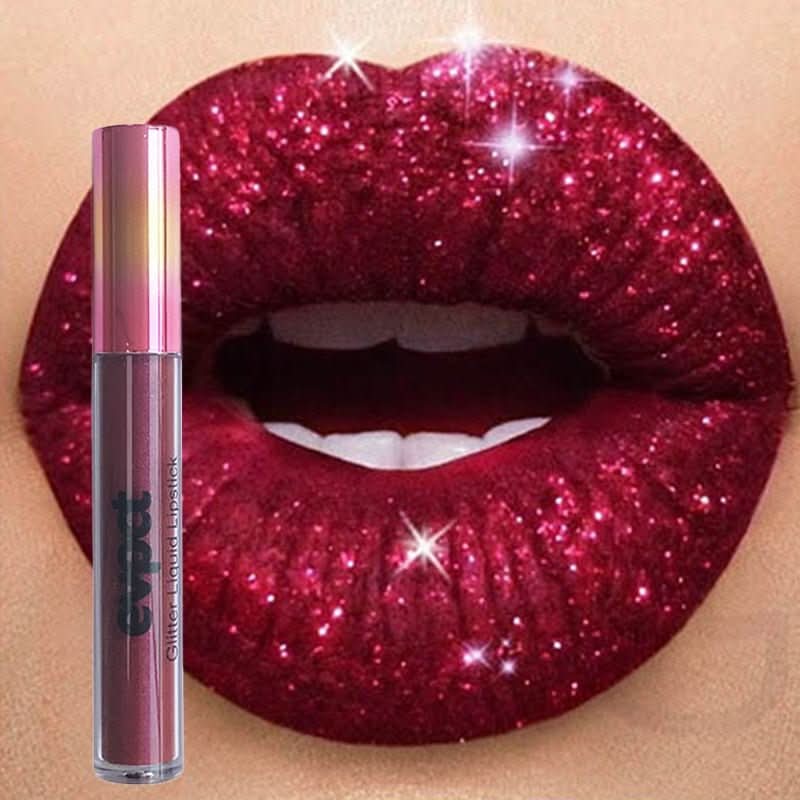 Diamond Lip Glitter Lipstick With Waterproof Finish For Radiant, Long-Lasting Shine