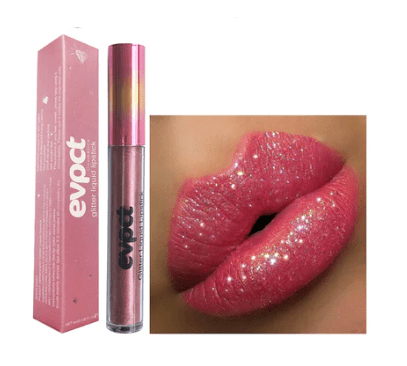 Diamond Lip Glitter Lipstick With Waterproof Finish For Radiant, Long-Lasting Shine