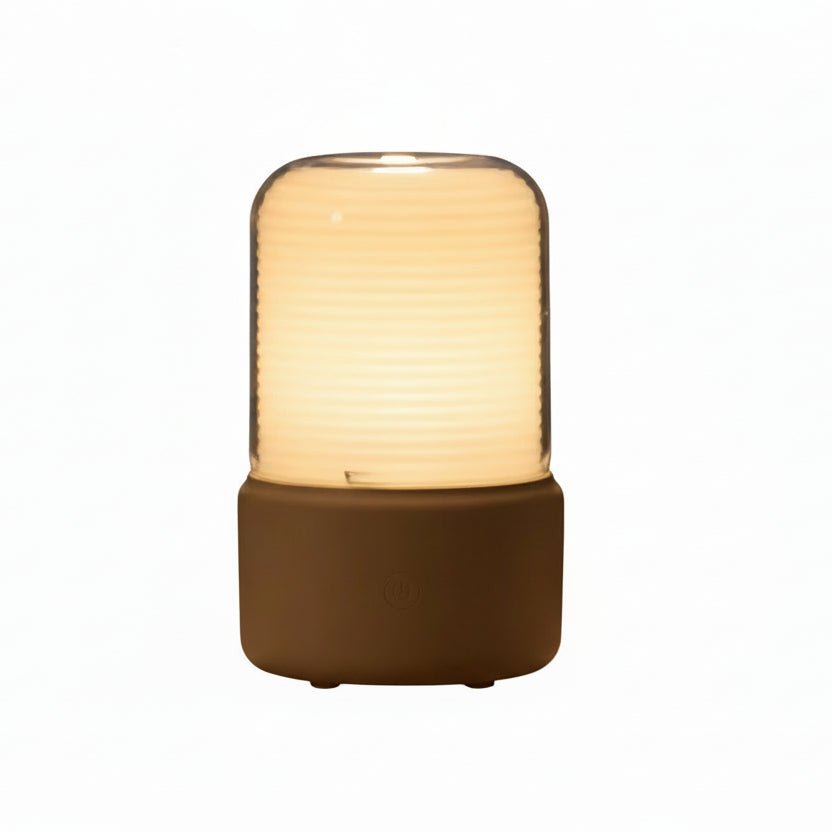 AROMELLE LED-diffuser med realistisk flammeeffekt til spa-lignende hjemmekomfort